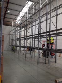 Warehouse racks galv