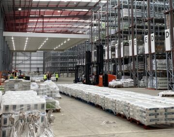 Warehouse Fit Out Distribution Centre - Turn key solutions for Tremco